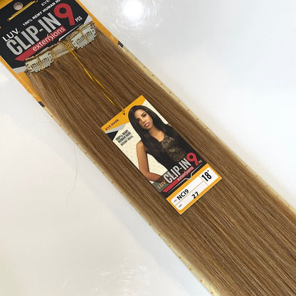 Luv | Clip-in Human Hair Extensions 18"