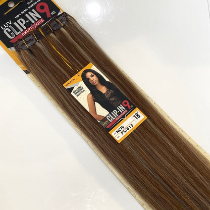 Luv | Clip-in Human Hair Extensions 18"