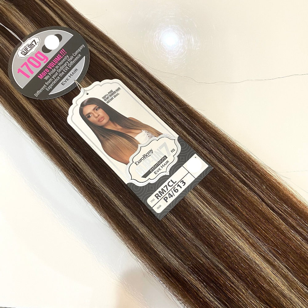 Euro Remy | Clip-In Human Hair 18”