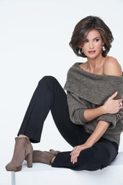 In Charge | HF Synthetic Lace Front Wig (Monofilament Part) - Santana's Wigs & Hair Extensions, LLC - RL4/10SS Shaded Iced Java