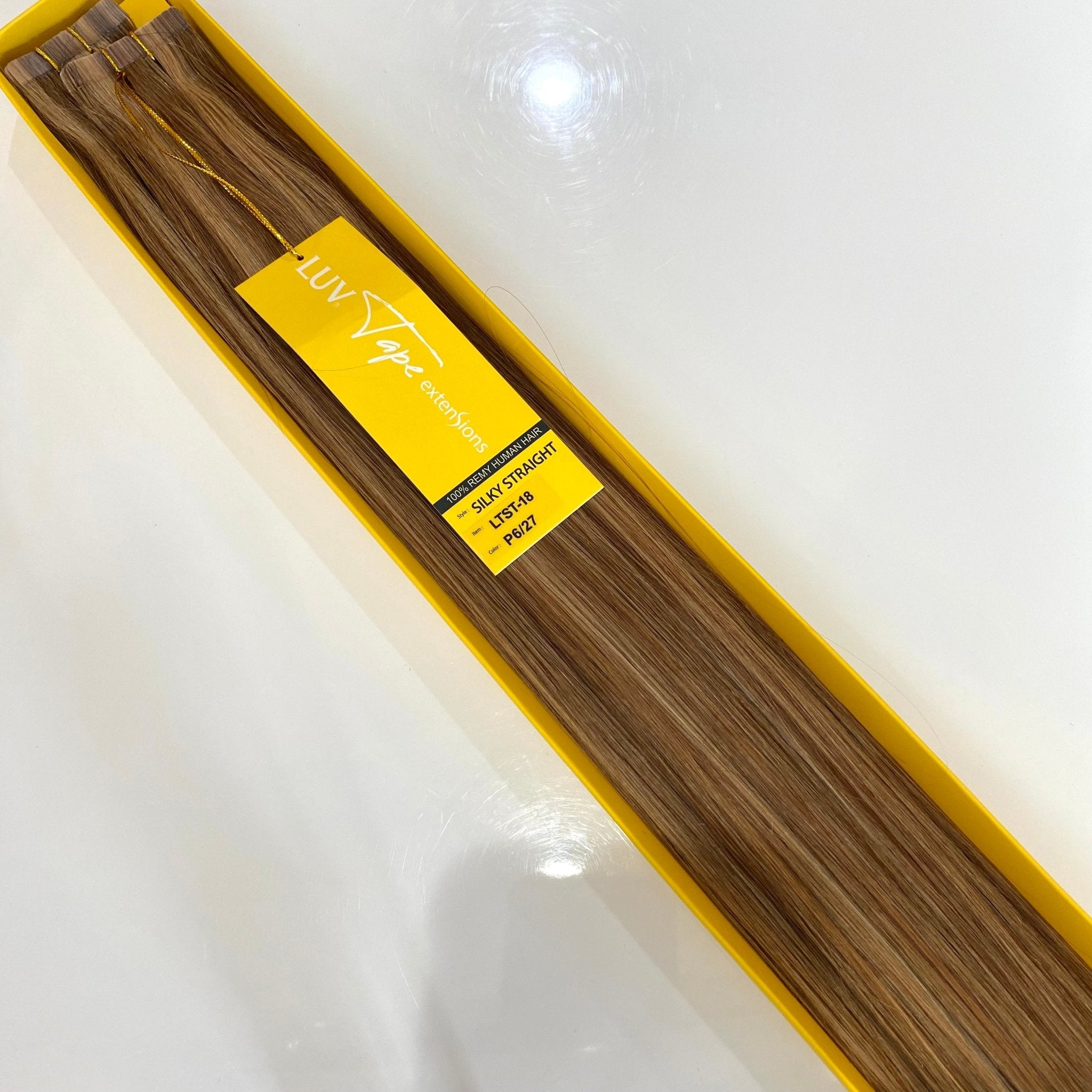 Luv | Remy Human Hair Tape in Extensions 22” – Santana's Wigs