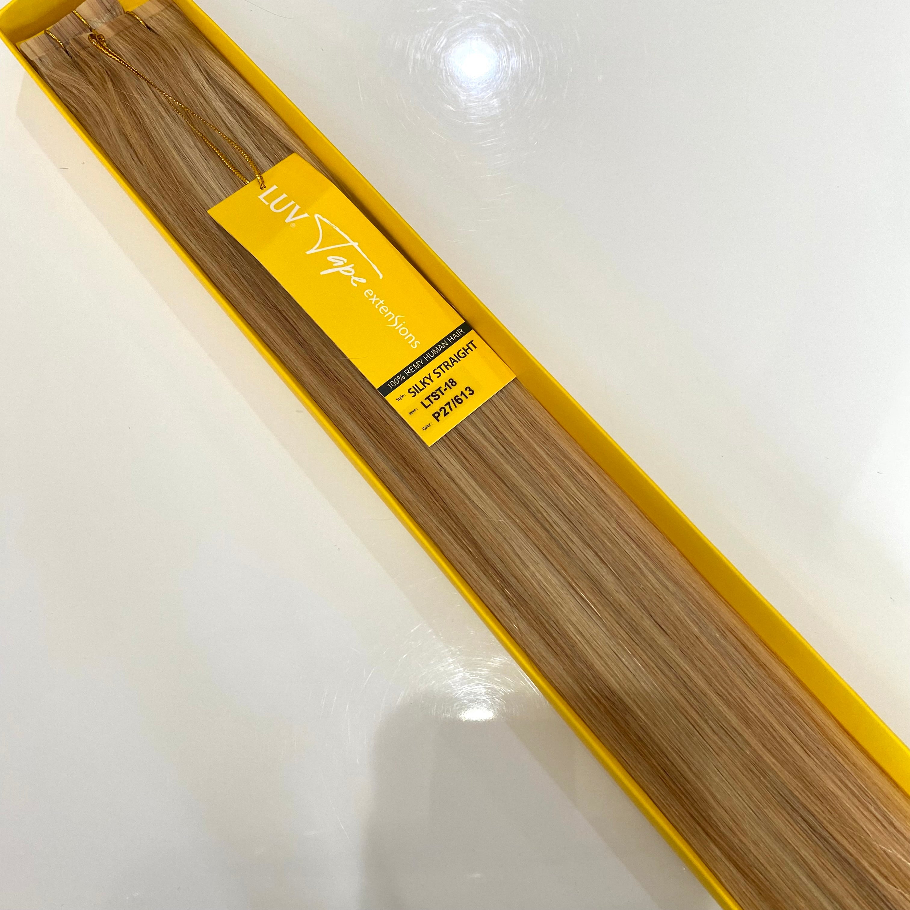 Luv | Remy Human Hair Tape in Extensions 18”