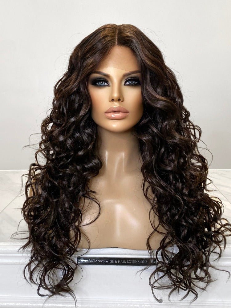 Mila | Lace Front Synthetic Wig - Santana's Wigs & Hair Extensions, LLC - 4