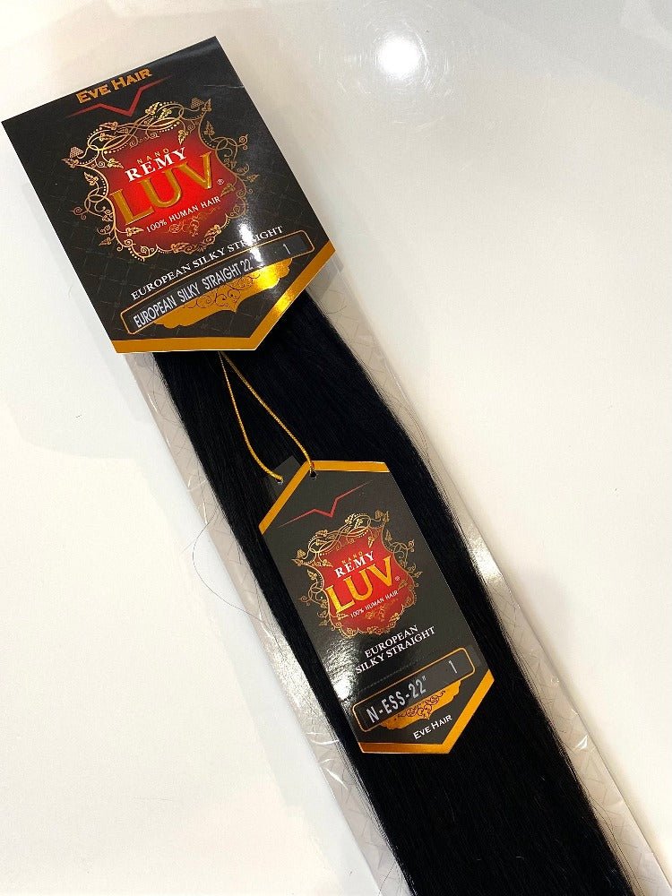 ONLINE EXCLUSIVE | Luv Human Hair Weft Extension 22" - Santana's Wigs & Hair Extensions, LLC - 4