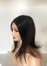 Top Elite Topper (Large) 14" | 100% Human Hair | Mono-Top