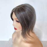 Top Elite Topper (Medium) 10" | 100% Human Hair | Mono-Top
